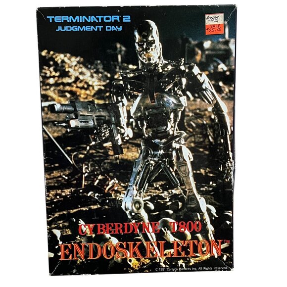 Terminator 2 Judgment Day Cyberdyne T800 Endoskeleton 1:9 Scale Model Kit